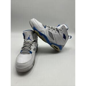 Nike Air Jordan Flight Club 91 White Blue Men’s Size 13 555475-104 Shoes